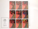 Conjunto de Cartas/ Trading Card Spider-Man Marvel Puzzle Transformaciones 19 al 27 Fleer Corp. 1994