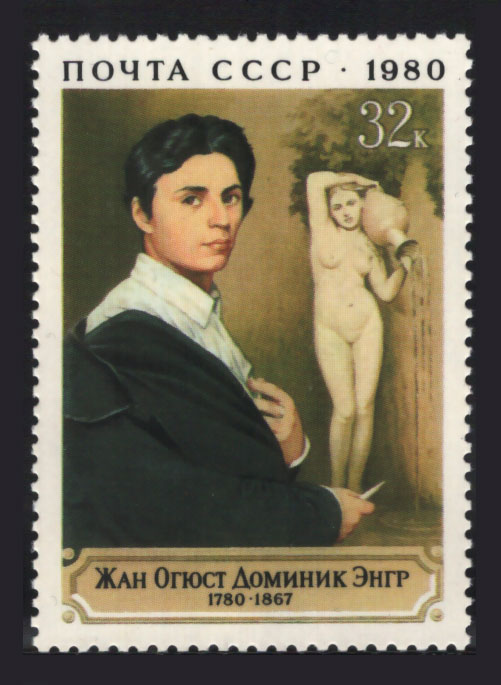 Russia Soviet Union 1980 Yvert 4722, Art - 200th Anniv. Birth of Painter Dominique Ingres - (MNH)