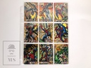 Conjunto de Cartas/ Trading Card Spider-Man Marvel Puzzle Transformaciones 19 al 27 Fleer Corp. 1994