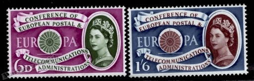 [gb_357-58] Grande Bretagne 1960 Yvert 357-58 Europa Cept - MNH